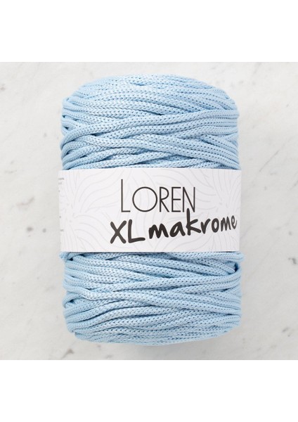 Xl Makrome Bebe Mavi El Örgü Ipi - R051 - 33718