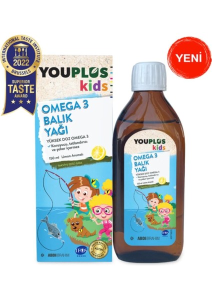 Youplus Kids Omega-3 150 ml