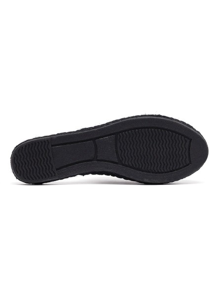 Kadın Siyah Desenli Espadril Terlik 25SFD20626F