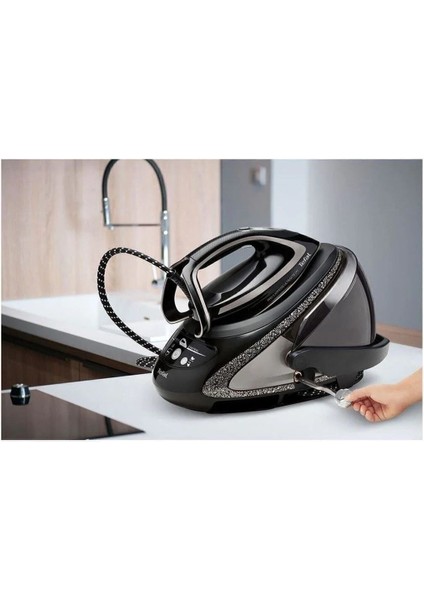 2600 Watt Gücünde-Turbo Buhar Özellikli -8 Bar Basınç Buhar Kazanlı Ütü - Termos Hediyesiyle