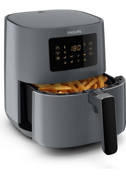 5000 Serisi Uzaktan Bağlantılı 7 Ön Ayarlı Dokunmatik Ekranlı Airfryer fiyatları