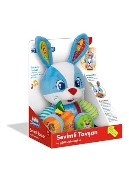 Clementoni - Sevimli Tavşan Oyuncak