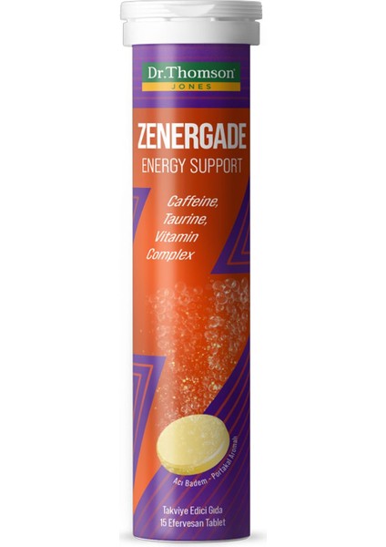 Dr. Thomson Jones Zenergade 15 Efervesan Tablet