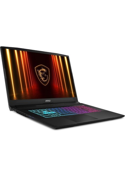 Msı Katana 17 Hx I7-14650HX 64-Gbddr5 1 Tbssd RTX5060 (8GB-GDDR7-115W) 17.3" Qhd 240Hz Windows 11 Pro + Sırt Çantası B14WFK-215XTRHMF18
