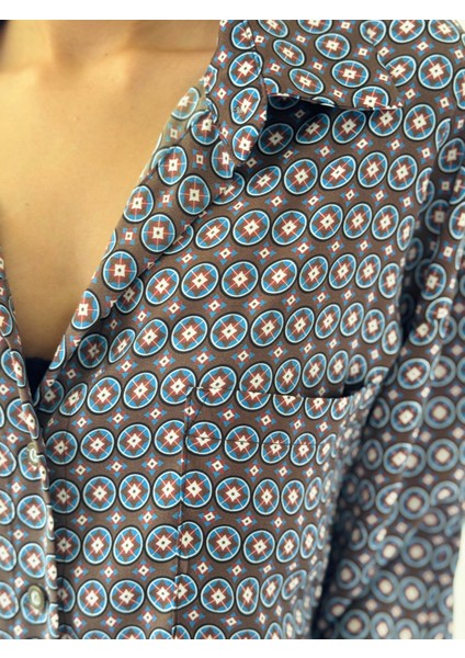 Tasarım Boyfriend Gömlek Kadın Gri indirimleri