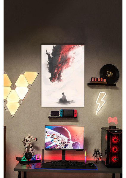 Uzakdoğu Kültür Temalı Hd Metal Tablo Poster