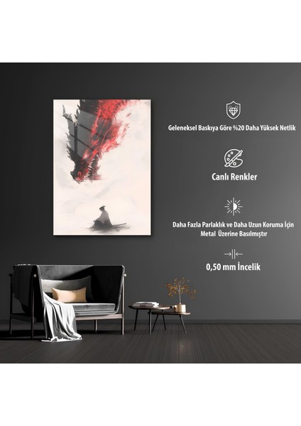 Uzakdoğu Kültür Temalı Hd Metal Tablo Poster modelleri