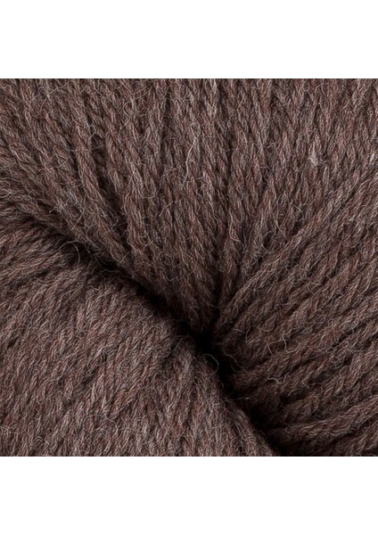 Natural Wool Koyu Kahverengi El Örgü Ipi - H6 - 33603 fiyatları