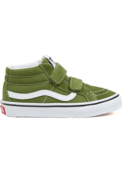 Sk8-Mid Reissue V VN000CYFCIB1 Çocuk Günlük Ayakkabı Haki