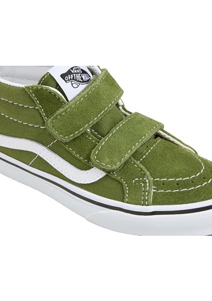 Sk8-Mid Reissue V VN000CYFCIB1 Çocuk Günlük Ayakkabı Haki fırsatları