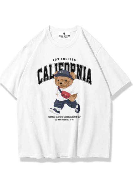 Unisex Oversize California Bear T-Shirt