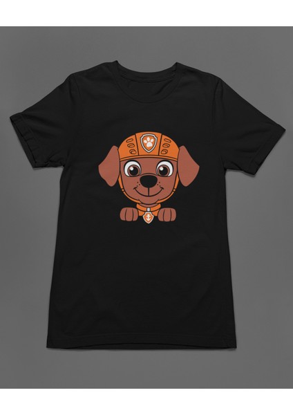 Turuncu Takım Lideri Zuma Paw Patrol Unisex Tişört T-Shirt fiyatları