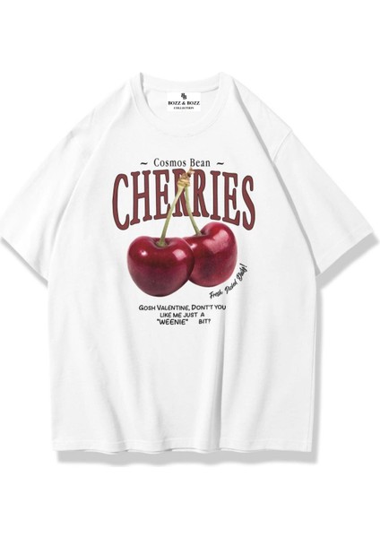 Unisex Oversize Cherries T-Shirt
