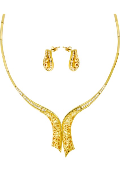 22 Ayar Altın İkili Set