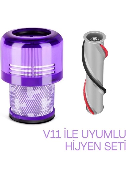 Dyson V11 İle Uyumlu Filtre Ve Fırça Seti