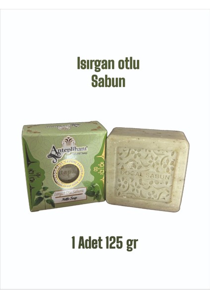 Isırgan Otlu Sabun Isırgan Otu Doğal El Yapımı Naturel Sabun Soap 125 gr