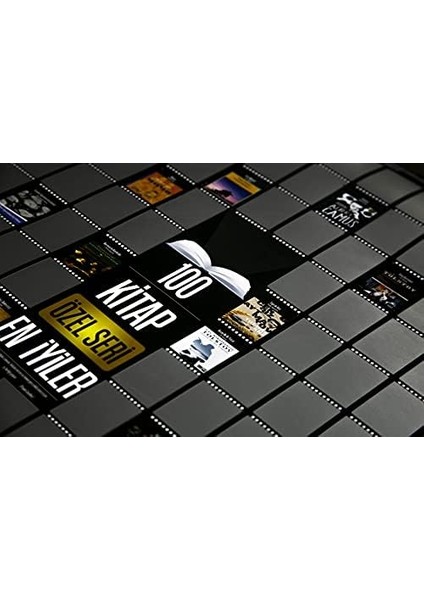 Özel Seri Kazıkazan 100 Kitap Posteri modelleri