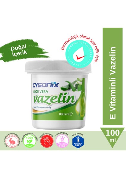 Cysonix Vazelin Aloe Vera 100 ml