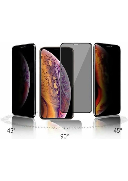 Hayalet Kırılmaz Ekran Koruyucu Gizlilik Filtreli Komple Cam iphone 12 ile Uyumlu Ürün