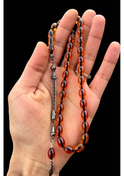 Sertifikalı Usta Işçilikli Zar Ateş Kehribar Tesbih Ahşap Kutulu Hediyelik Tespih modelleri