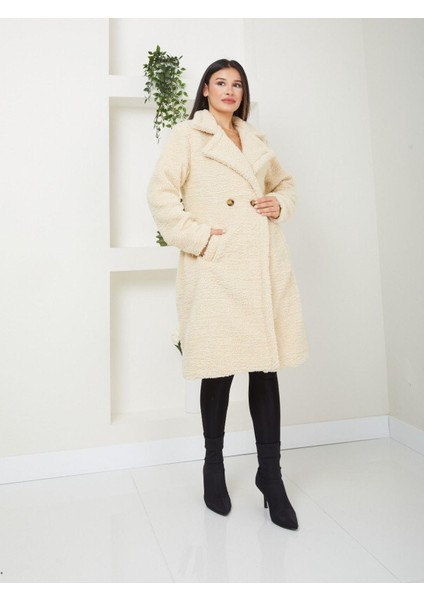 Kadın Astarlı Peluşlu Kaban fiyatları