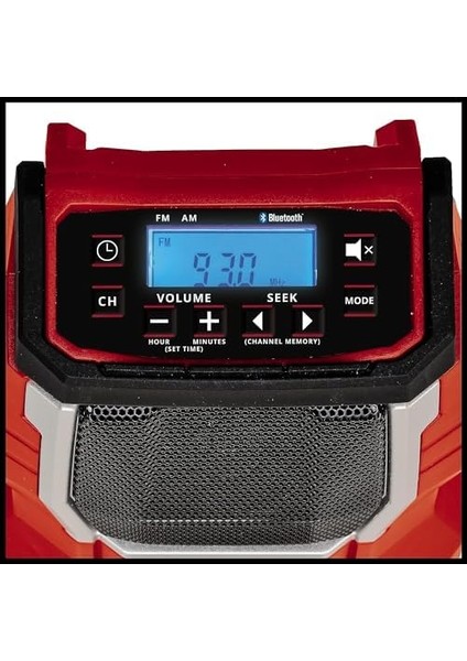 Akülü Radyo Tc-Ra 18 Li Bt - Solo Power X-Change (Li-Ion, 18 V, 10 W Hoparlör, Bluetooth, Otomatik Kanal Arama, Aydınlatmalı LCD Ekran) - 3408017