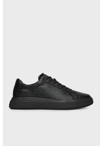 Deri Logolu Kalın Taban Sneaker Ayakkabı HM0HM019700GJ Erkek Ayakkabı HM0HM01970 0gj