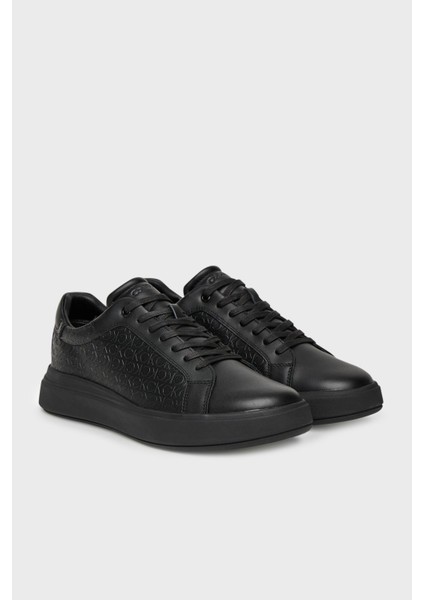 Deri Logolu Kalın Taban Sneaker Ayakkabı HM0HM019700GJ Erkek Ayakkabı HM0HM01970 0gj