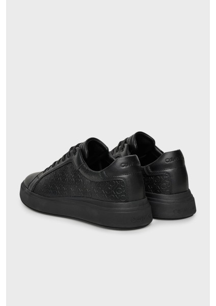 Deri Logolu Kalın Taban Sneaker Ayakkabı HM0HM019700GJ Erkek Ayakkabı HM0HM01970 0gj