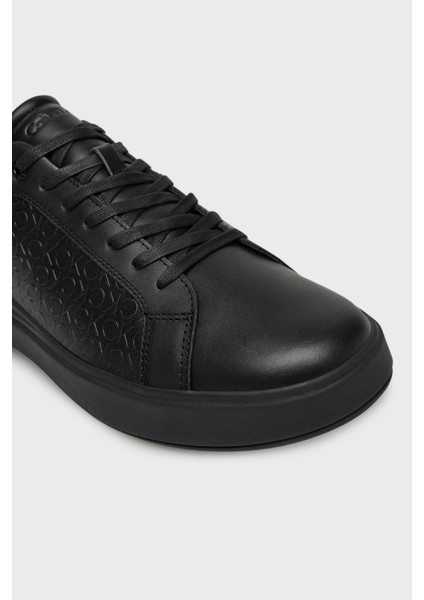 Deri Logolu Kalın Taban Sneaker Ayakkabı HM0HM019700GJ Erkek Ayakkabı HM0HM01970 0gj