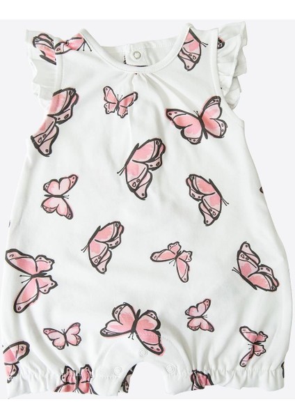 Organik Butterfly 3'lü Set Beyaz