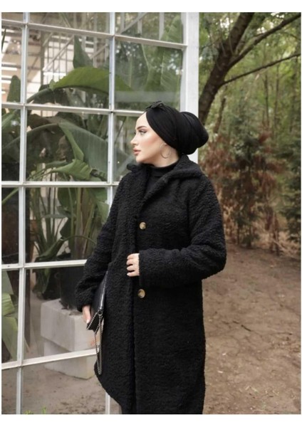 Kadın Astarlı Peluş Kaban fırsatları