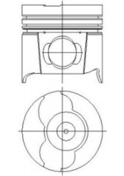 Motor Piston Segman Std Mgn Lgn 1.9 D F9QT Vıvaro 1.9 Cdtı 8V Düz Kanal 80.00