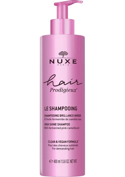 Nuxe Hair Prodigieux Le Shampooing Yoğun Parlaklık Veren Şampuan 400 ml