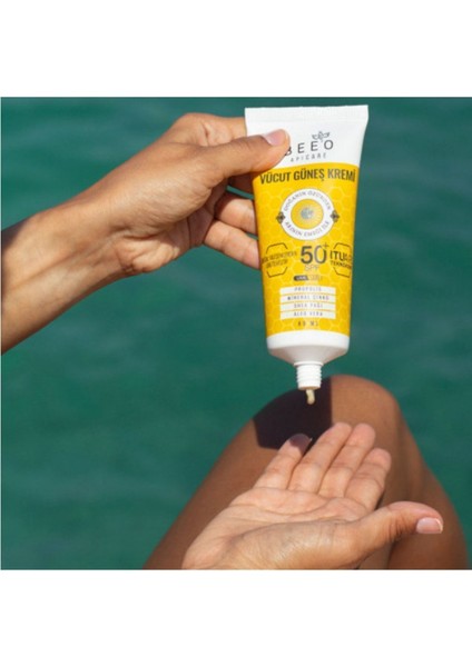 Bee'o Vücut SPF50 Güneş Kremi 80 ml 2 Adet modelleri