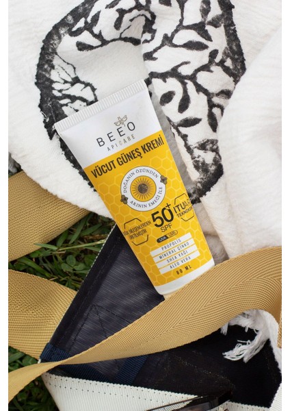 Bee'o Vücut SPF50 Güneş Kremi 80 ml 2 Adet