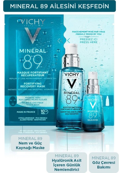 Asfstore Vichy Mineral 89 Göz Çevresi Bakımı 15 ml indirimleri