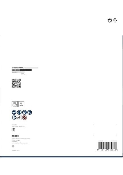 2608600112 Aksesuarı Zımpara Diski Için Bileme Makinesi 200 Mm, 32 Mm, 60 modelleri