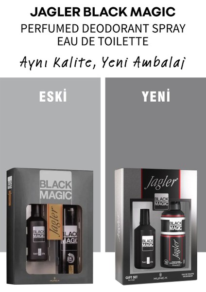 Asfstore Jagler Black Magic Parfüm Edt 75 ml + Deodorant 150 ml fiyatları