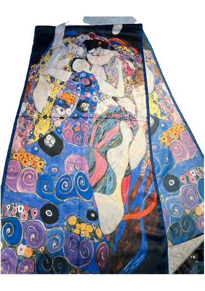 Fular Gustav Klimt The Virgin Deseni 175X45 fiyatları