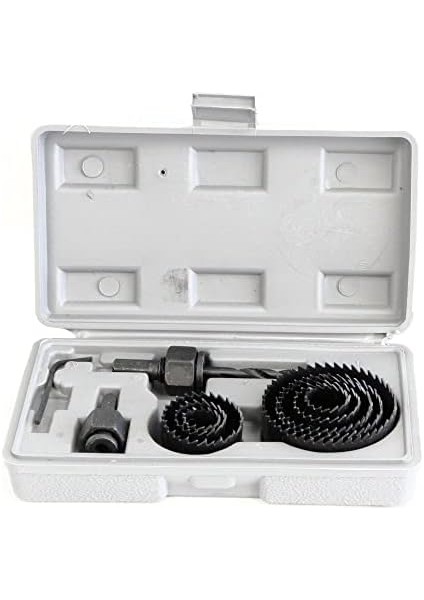 58129 12 Pc Holesaw Kit, Black modelleri