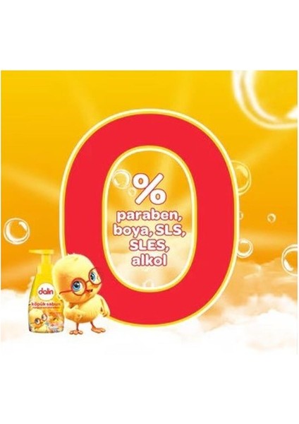 Asfstore Dalin Köpük Sabun Mango ve Portakal Kokulu 200 ml x 3 Adet fırsatları