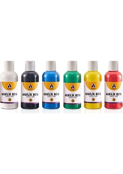 Akrilik Boya 60 ml x 6 Klasik Renkler fiyatları