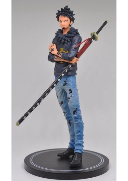 One Piece Trafalgar D. Water Law Figürü 21 cm – Vishmita Detaylı Aksiyon Figür