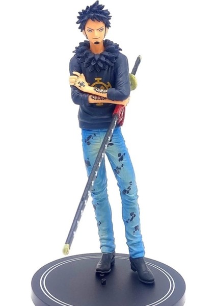 One Piece Trafalgar D. Water Law Figürü 21 cm – Vishmita Detaylı Aksiyon Figür