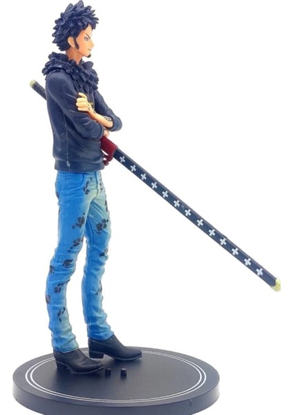 One Piece Trafalgar D. Water Law Figürü 21 cm – Vishmita Detaylı Aksiyon Figür