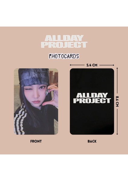 All Day Project '' Famous '' Photocards Set 1 fiyatları