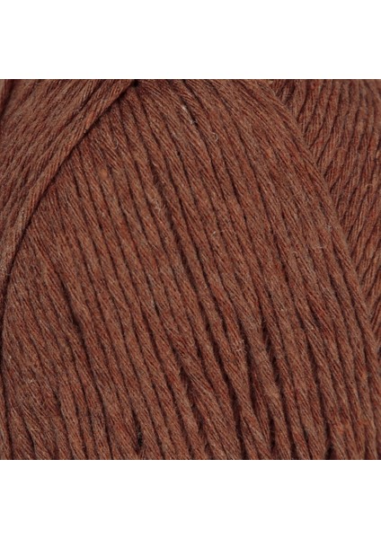 Natural Cotton Tarçın El Örgü Ipi - R072