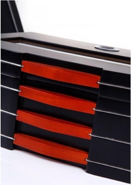 Humidor - Modern Siyah Puro Kutusu - PHUM0162 fiyatları