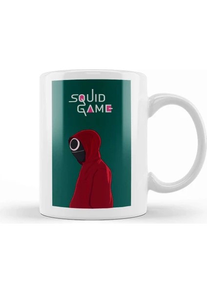Squid Game 05 Kupa Bardak Porselen